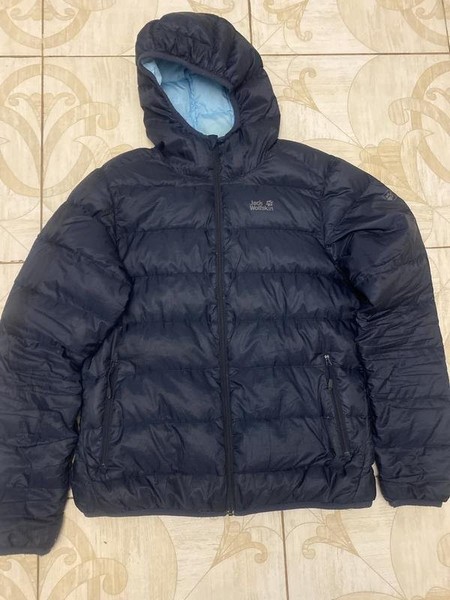 Women Jack Wolfskin Jacket Blue L