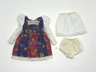 Vintage Barbie 1972 #8620 Mod Picture Me Pretty Dress Slip Undies