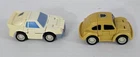 J-901 VINTAGE 1980'S HASBRO G1 TRANSFORMERS THROTTLEBOTS SEARCHLIGHT & GOLDBUG
