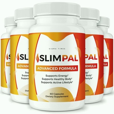 SlimPal Capsules, Slim Pal Advanced Supplement for Weight Loss & Energy - 5 Pack