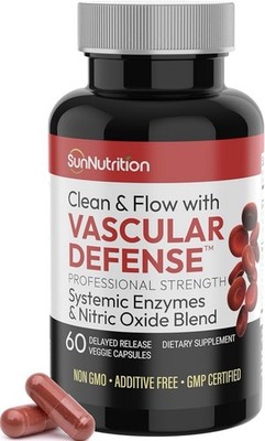 Nattokinase Supplement Nitric Oxide Capsules Beet Root Extract High Potency L...
