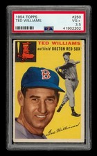 1954 Topps Set-Break #250 Ted Williams PSA 3.5 VG+