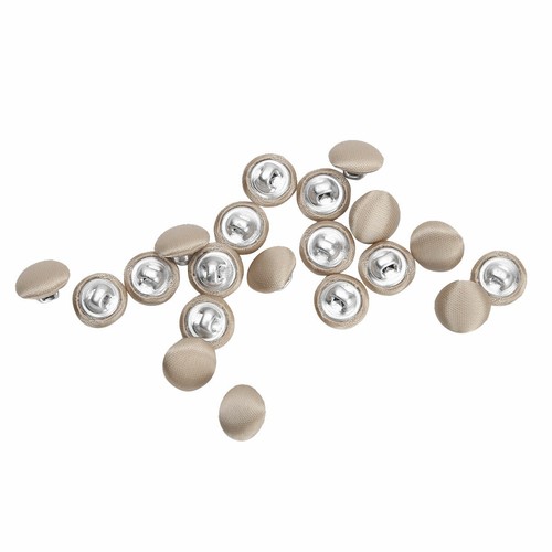 20x 10mm Smooth Satin Covered Metal Shank Buttons for Tuxedo Suit_Blouses Coat - Picture 15 of 79