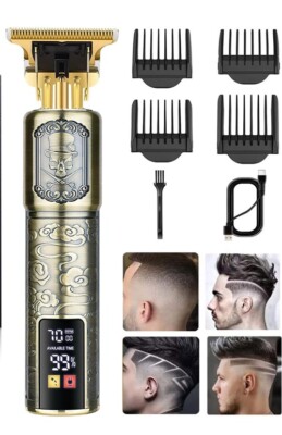Beard Hair Trimmer for Men Professional Cordless Zero Gapped Edgers Clippers