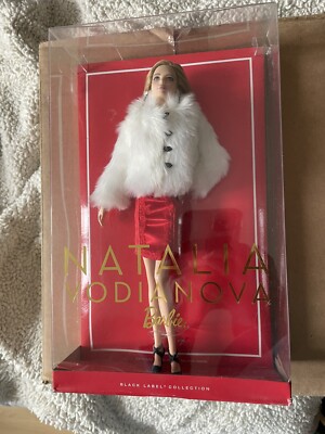 2016 Natalia Vodianova Barbie Doll Black Label Collection NRFB