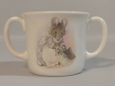 1986 Royal Albert Bone China The World of Beatrix Potter Hunca Munca Cup Mug