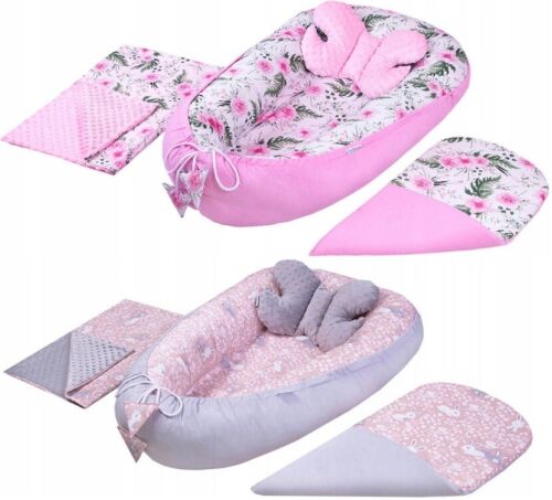 Large Baby Set Cocoon Butterfly Blanket Infant Nest Reversible Cushion - Afbeelding 1 van 6