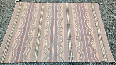 Navajo Rug Teec Nos Pos Authentic Wide Ruins 36 in X 23  by Weaver Mavis Yazzie