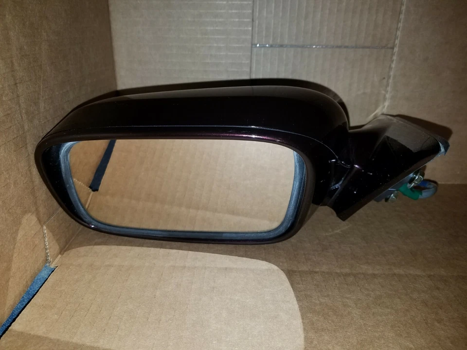 2005 2006 LEXUS ES330 ES 330 DRIVER ESPELHO VERMELHO ESCURO ESQUERDO 05 06 FABRICANTE DE EQUIPAMENTO ORIGINAL - Imagem 2 de 4