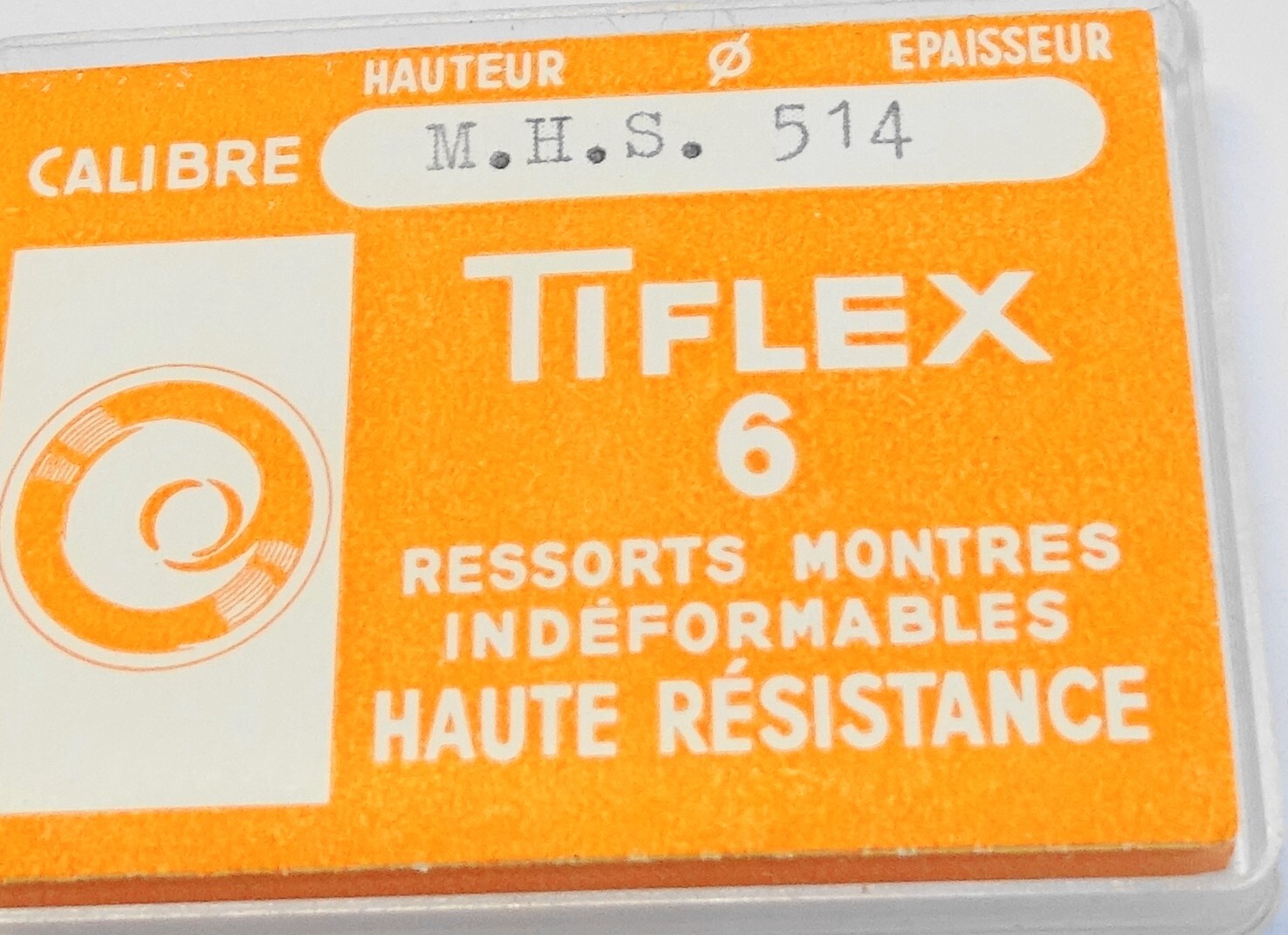 Pèce horlogere pour montre lot de 6 ressorts de barllet n° 12 | eBay