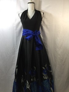 eliza j blue floral maxi dress