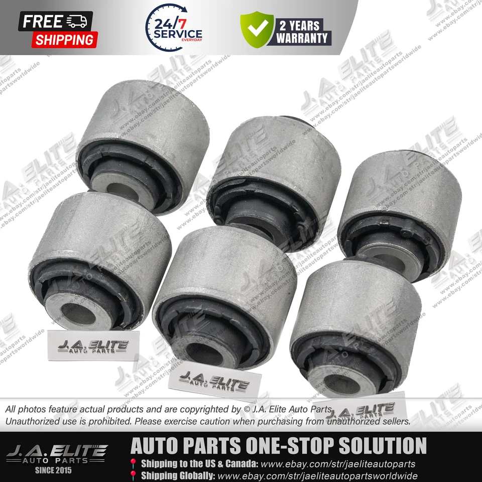 6pcs Track Control Arm Bushing for Bentley Continental GT, Flying Spur - Imagem 3 de 4