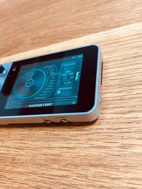 Monster GODJ Portable Mixer Digital Turntable with LCD Touch Screen FAUDIO GO DJ - Image 2 of 3