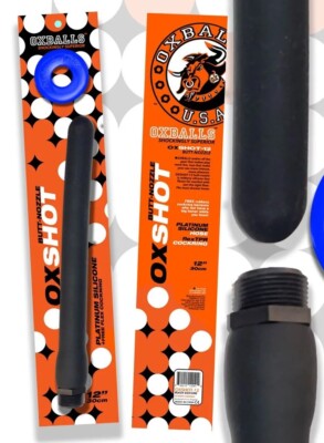 Oxballs Oxshot Silikon Dusche Düse Dusche Klistier System Vaginal Anal Reiniger