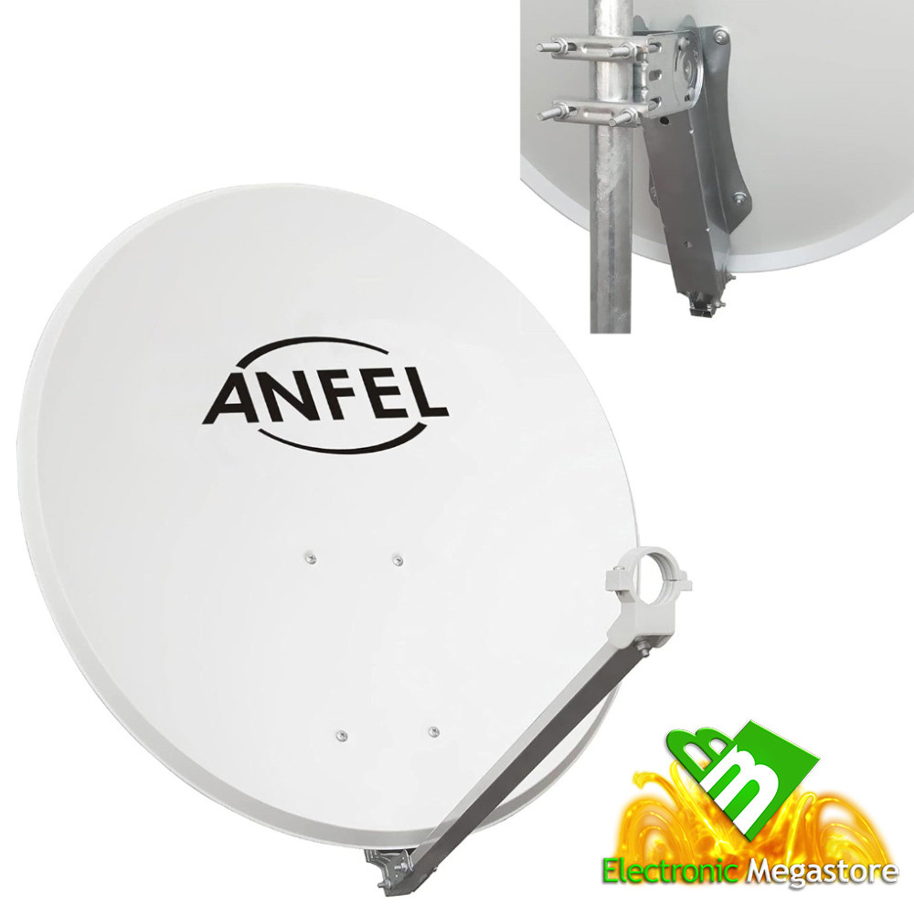 Parabola Satellitare 80 cm 4K SKY Tivùsat Full HD Ferro SUPER - Acquista Ora
