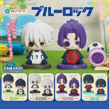 BLUE LOCK Capsule Toys Official Figure Doll Mini Desk Decor Garage Kits Gift