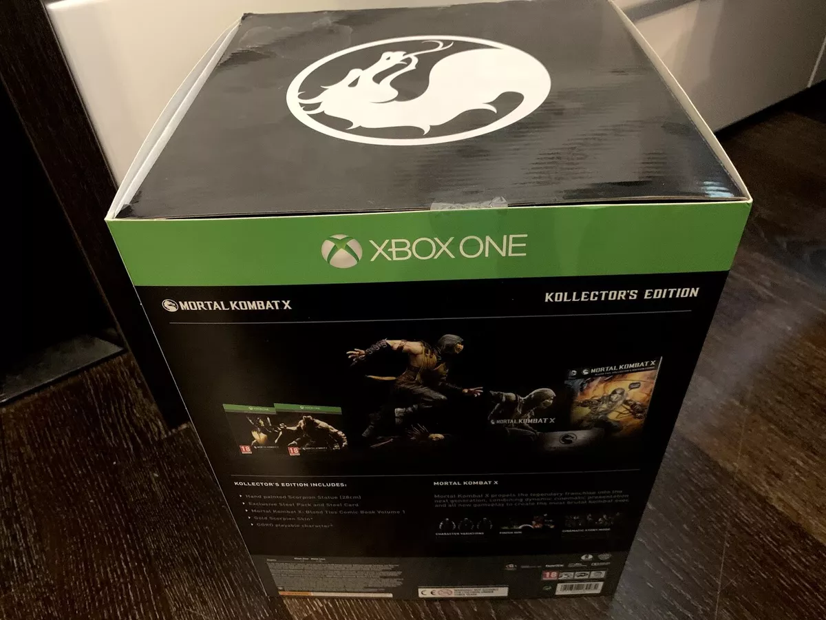 Mortal Kombat X Limited Edition Xbox One (Brand New Factory Sealed US  Version) X