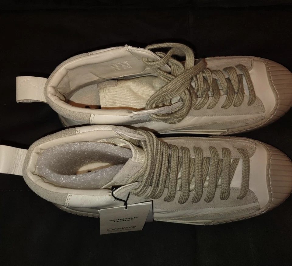 Tenis de cuero con cordones Mango para mujer Foto 4 de 4