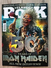 CLASSIC ROCK March 2025 IRON MAIDEN 50 Years All New INTERVIEWS Special Edition