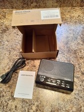 Alarm Clock - Pairing Speaker - MP3 Player - FM Radio - Rechargeable