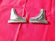 '55-57  Chevy B/A-Nomad-Convert.-Sedan Lower Windshield Corner Mdlg Pair L&R