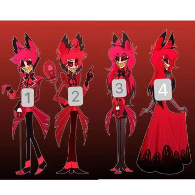 【新品未開封】HAZBIN HOTEL Alastor フィギュア 3体セット Hazbin Hotel Monitor Top Figure - Alastor The Radio Demon (2 types