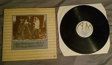 The Six Wives of Henry VIII LP Rick Wakeman 1973 UK Pressing A & M Records album