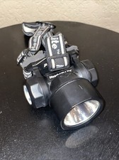 Pelican 2600 HeadsUp Lite Headlight Submersible to 500 Ft Headlamp Tested Works