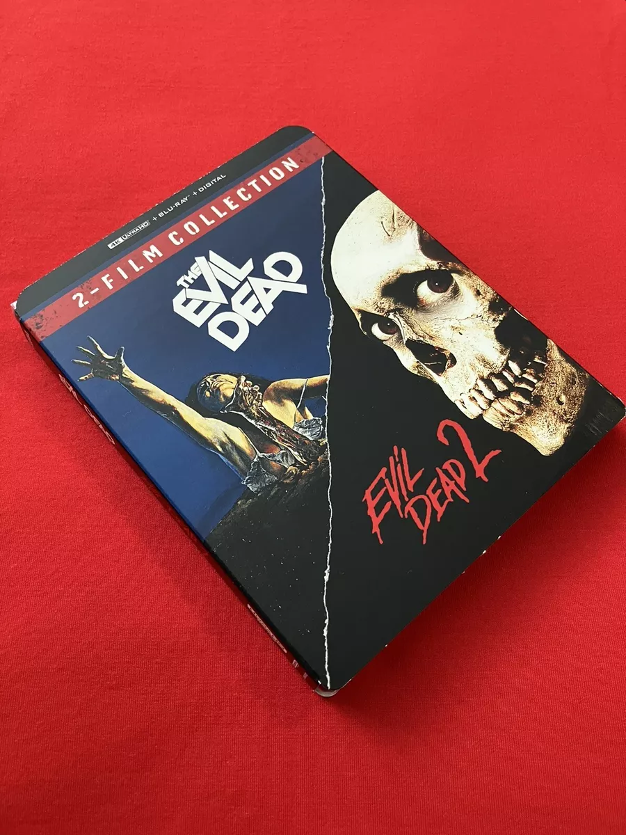 Evil Dead 1 & 2 (4K Ultra HD + Blu-ray + Digital Copy) 