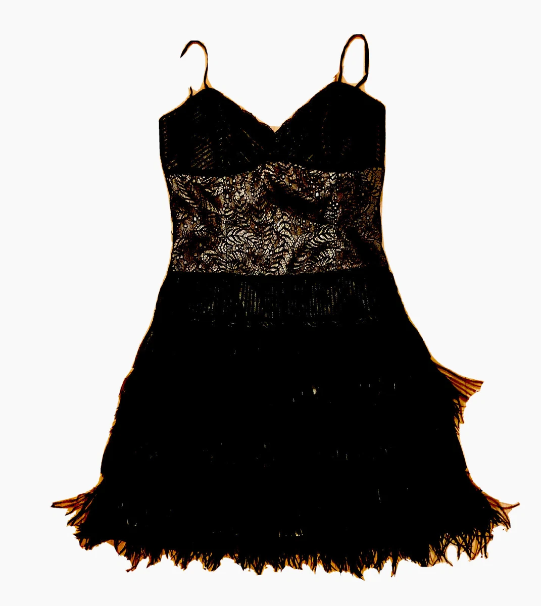 Bcbg short top black dress