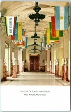 Gallery of Flags & Heroes - Pan American Union, Washington, District of Columbia