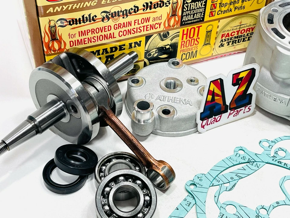 Yamaha YZ 85 YZ85 53mm 105cc Athena Big Bore Cilindro Manivela Motor Kit de Reconstrucción Foto 3 de 4