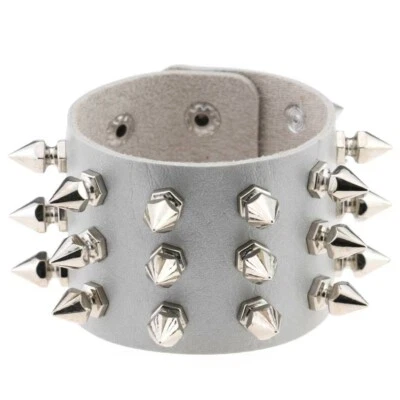 アクセサリー Bracelet,silver studded Amazon.com: PEAS Punk Jewelry Pyramid Studded Wristband