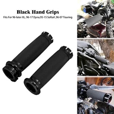 1" 25mm Handlebar Hand Grips Fit For Harley Touring Sportster Dyna Honda Victory
