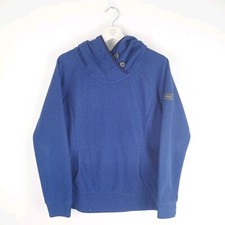 Berghaus Womens Fleece Navy Blue UK 14 Pavey High Funnel Neck Fitted Walking