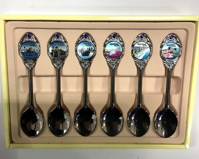 6pc Australian Souvenir Premium Metal Spoons Teaspoon Gift Set | eBay ...