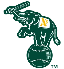 Oakland Athletics sticker Logo MLB weatherproof laptop bumper vinyl decal