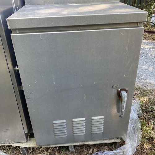 Traffic Light Signal Control Cabinet 40”X 29” Gun Cab, Smoker, Can Ship.