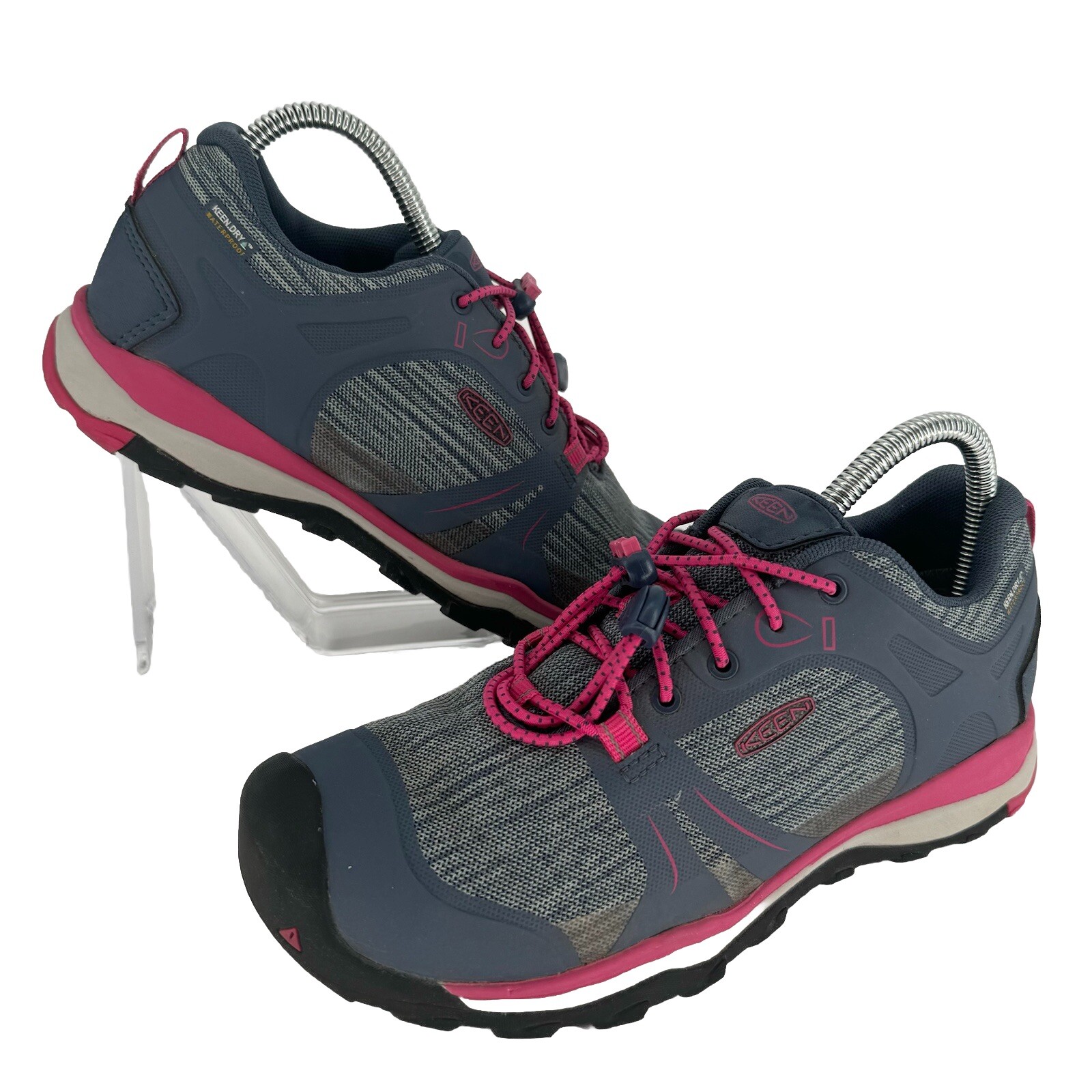 Scarpe da trekking basse impermeabili KEEN Terradora II donna taglia 5 sneakers blu rosa