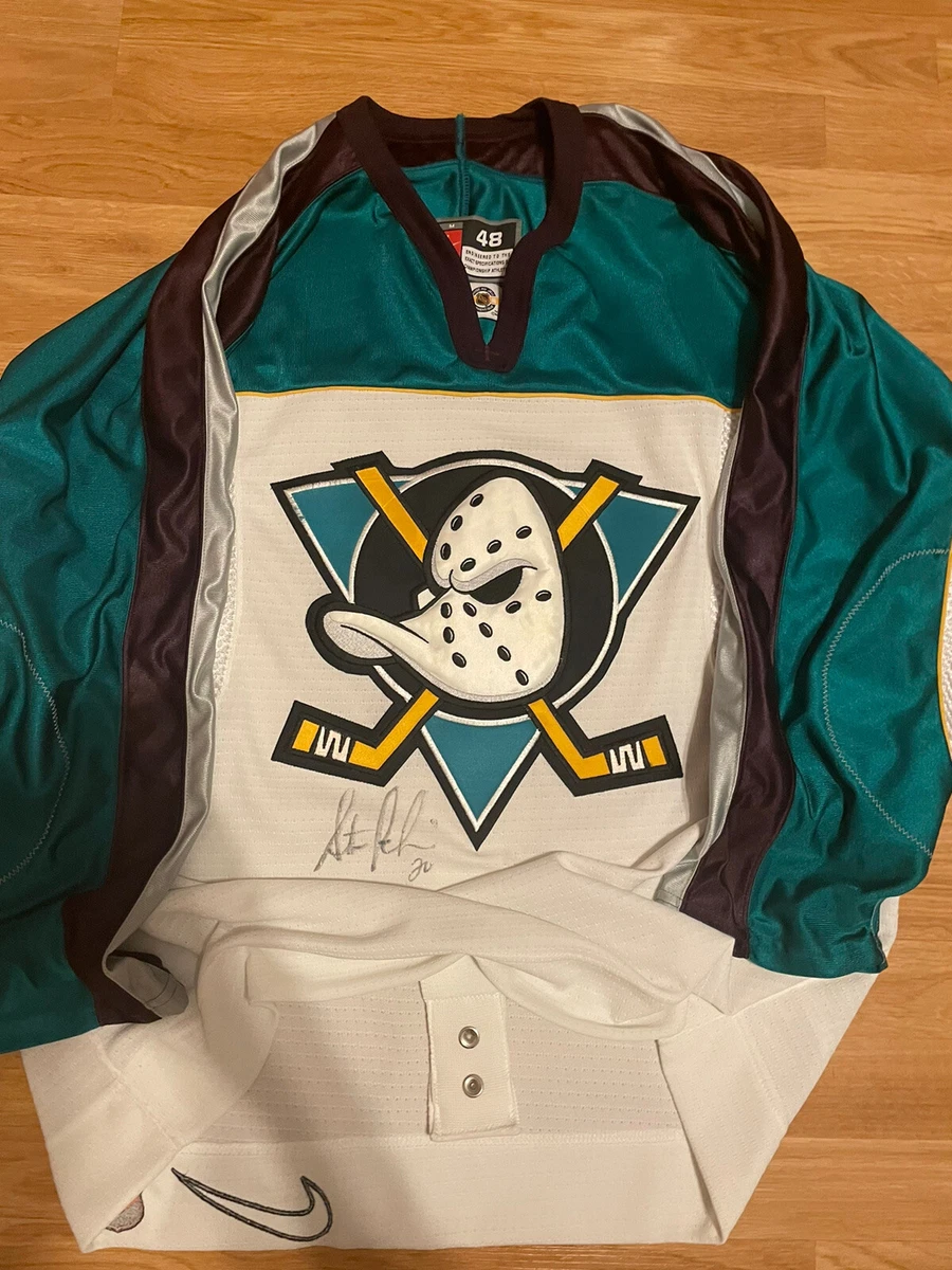 white mighty ducks jersey