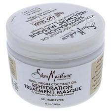 Shea Moisture 100% Virgin Coconut Oil Rehydration Treatment Masque 12 oz SEALED