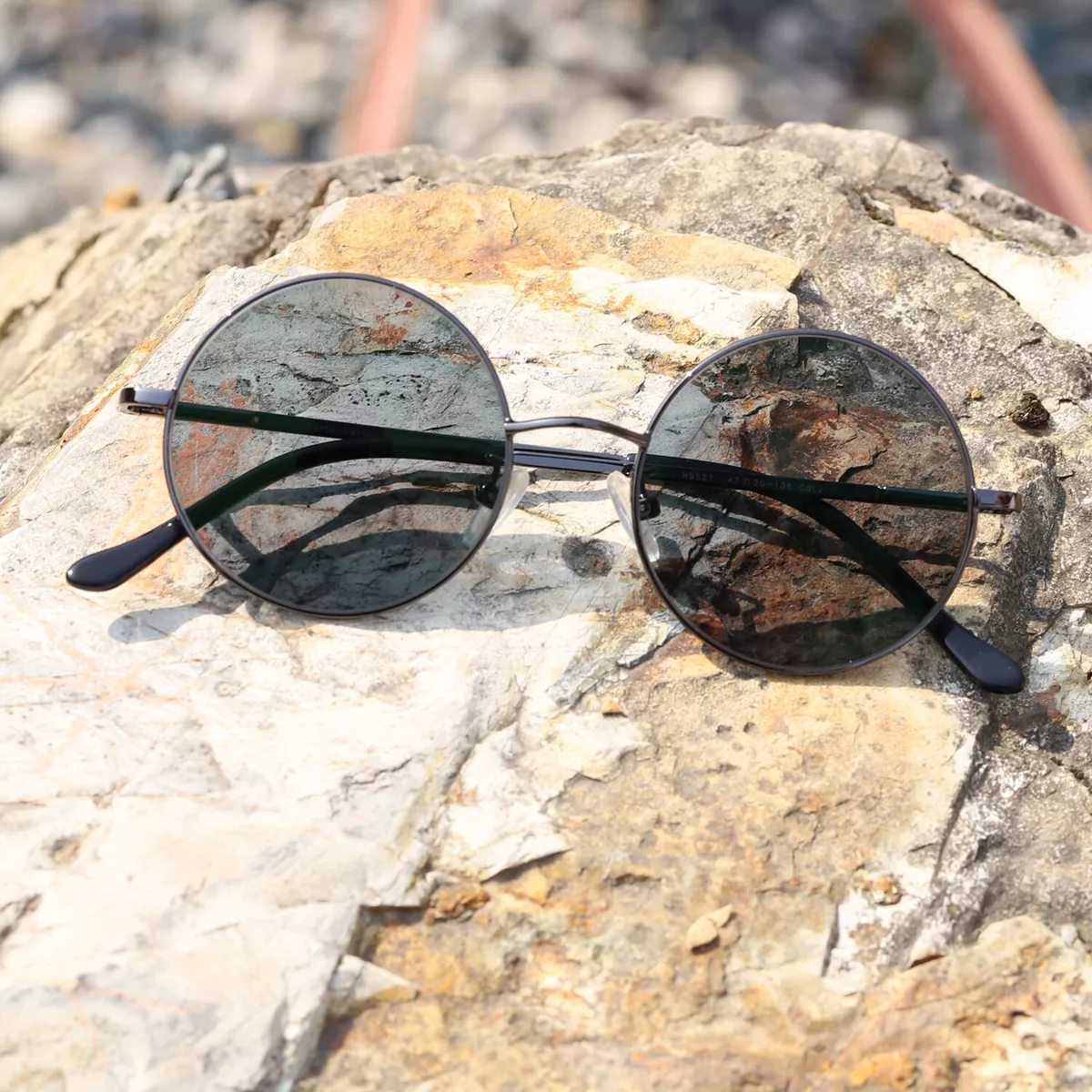 Circle glasses best sale sunglasses