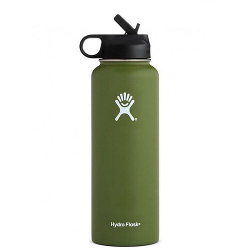 32oz/946ml Hydro Flask Sport Water Bottle Stainless steel Wide Mouth W/Straw Lid - Picture 14 of 24