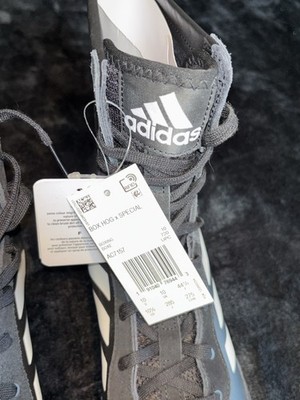 adidas Box Hog X Special Boxing Shoes Black White Gum Adult Unisex