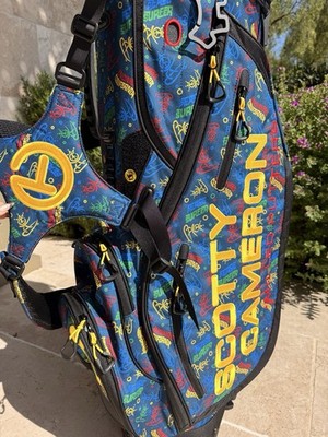 Scotty Cameron Peace Surfer Pathfinder Blue Stand Golf Bag Divider