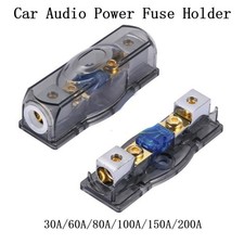 Car Fuse Holder 30-200A 100A 150A 200A 30A 32V DC 60A 80A Audio Holder
