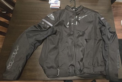 Alpinestars T-GP Plus R Air V3 Mens Textile Motorcycle Jacket Black
