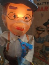 Vintage Charley Weaver battery operated bartender toy made by Rosko Read Discrip
