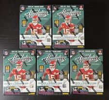 2025 Panini Absolute NFL Football Factory Sealed Blaster Box Lot of 5 NEW
