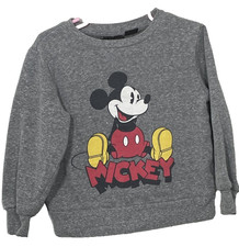 4T Unisex Mickey Mouse Long-Sleeve Sweatshirt Disney
